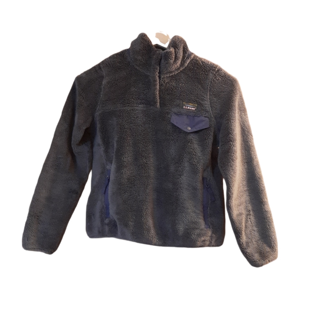 L.LBean Fuzzy Crewneck